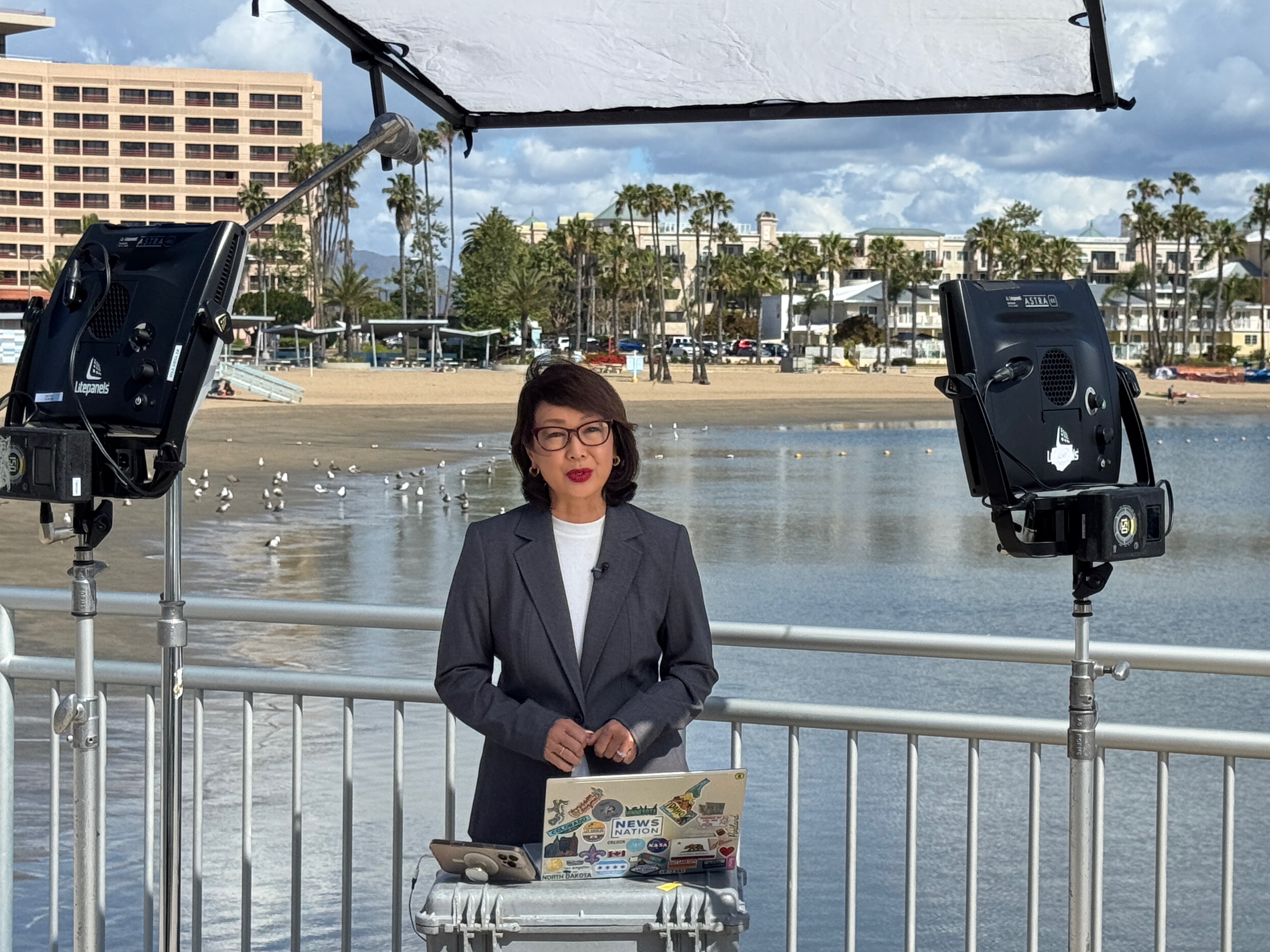 News Stand Up Camera Crew Los Angeles
